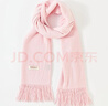 三福純色柔軟流蘇長(cháng)巾圍巾 經(jīng)典簡(jiǎn)約服飾配件配飾圍脖847004 櫻花粉 均碼 曬單實(shí)拍圖
