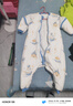 貝初眾嬰兒睡袋0-1-3歲寶寶秋冬季恒溫6歲幼兒童防驚跳0-12個(gè)月防踢被子 10A抗菌-藍-秋冬加厚【暖姜-智能測溫 室溫0-15℃】 XL碼【身高90-110cm】建議年齡2.5-4歲 曬單實(shí)拍圖