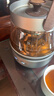 智蔚電熱燒水壺小語(yǔ)ZW-200茶水分離煮茶器 純鈦底盤(pán)加熱純鈦茶漏 熱茶壺玻璃煮茶器煮白茶輕音恒溫禮品 0.8L 鈦灰【純鈦底盤(pán)加熱+純鈦茶漏】 曬單實(shí)拍圖