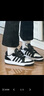 adidas ENTRAP美式校園風(fēng)運動(dòng)少年感復古籃球風(fēng)板鞋男女阿迪達斯   白色/黑色   42 曬單實(shí)拍圖