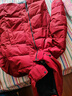 雅鹿中長(cháng)款紅色羽絨服2025年冬季保暖加厚款90絨時(shí)尚洋氣過(guò)年新款外套 紅色【80%用戶(hù)選擇】 2XL （建議165-180斤） 曬單實(shí)拍圖