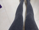 茉尋【楊穎同款】棉褲襪女秋冬季保暖秋褲打底褲加絨加厚連褲襪 【單條-深灰色】連腳款 均碼 超厚絨（適合-5-10℃） 曬單實(shí)拍圖