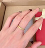 自由說(shuō)爆閃碎金碎碎冰戒指男女款越南仿沙金閉口指環(huán)情侶對戒生日禮物 戒指默認發(fā)7號，其他尺寸備注 曬單實(shí)拍圖
