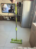 美添樂(lè )（HoMettler）夾布平板拖把38cm桿長(cháng)130cm2拖布家用夾布拖大號干濕兩用木地板拖 曬單實(shí)拍圖