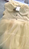 小豬班納（PEPCO）女童連衣裙冬蓬蓬紗兒童冬季裙子小女孩洋氣公主裙冬裝 香檳 150 曬單實(shí)拍圖