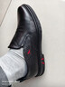 紅蜻蜓皮鞋男樂(lè )福鞋大眾平底套腳懶人鞋商務(wù)休閑男鞋 WTA122671 曬單實(shí)拍圖