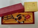 迪加倫馬年生肖汽車(chē)掛件馬上有錢(qián)平安符菩提車(chē)載后視鏡吊墜飾十八籽檀木 曬單實(shí)拍圖