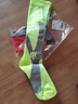Tuban專(zhuān)業(yè)運動(dòng)小腿壓縮襪跑步女男馬拉松健身籃球跳繩壓力襪子長(cháng)筒透氣 桔黃+桔綠【兩雙裝更實(shí)惠】 L/XL【40-46鞋碼】 曬單實(shí)拍圖