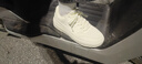 安踏男鞋板鞋小白鞋子男士運動(dòng)鞋春季皮面防潑水厚底增高減震休閑鞋 【厚底減震小白鞋】象牙白/芯片灰-1 42.5 (265mm) 曬單實(shí)拍圖