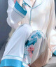 浪莎（LangSha）冰絲睡衣女2025夏季新款高級感氣質(zhì)綢緞薄款冰雪絲長(cháng)袖家居服春夏 白色 長(cháng)袖長(cháng)褲套裝 2XL 140-160斤 曬單實(shí)拍圖