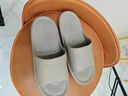 百慕傾臣買(mǎi)1送1涼拖鞋女2026新款夏季室內家居情侶浴室防滑防臭eva涼拖男 灰色+褐色 37-38 +42-43 曬單實(shí)拍圖