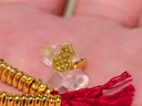 潮宏基葫蘆足金黃金耳釘輕奢高級感送女友生日禮物計價(jià) 一對款約0.95g 曬單實(shí)拍圖