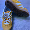 阿迪達斯（adidas）女 三葉草系列 GAZELLE INDOOR W 低幫休閑鞋 HQ8716 黃白  42  曬單實(shí)拍圖