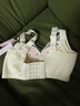 都市麗人莫代爾內衣女聚攏小胸顯大上托防下垂收副乳無(wú)鋼圈蕾絲文胸罩香檳 曬單實(shí)拍圖