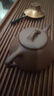 藏壺天下【政府補貼】宜興紫砂壺純手工刻繪茶壺景舟石瓢壺唐云石瓢套裝 曬單實(shí)拍圖