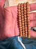 儒悠然原矮樁五爪金龍佛手小金剛菩提子手串108顆原籽三日紅男女士手鏈 原樁佛手7mm108顆 曬單實(shí)拍圖