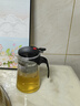 領(lǐng)臣（LINGCHEN）泡茶壺茶水分離神器過(guò)濾茶具個(gè)人專(zhuān)用飄逸杯家用玻璃沖茶沏茶壺 曬單實(shí)拍圖