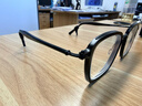 木川加大加寬大頭圍近視眼鏡男士復古純鈦170mm大臉鏡框可配度數 黑色【總寬170-適合大頭圍】 單鏡框 曬單實(shí)拍圖