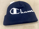 Champion美國冠軍針織帽男女 秋冬百搭冷帽25FWH63 湖藍 MIC 曬單實(shí)拍圖