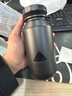 OPUS保溫杯男士茶水分離泡茶杯大容量外出便攜式水杯學(xué)生保溫杯子戶(hù)外 大石頭-極地黑（藍白雙扣拎繩款）460ml 曬單實(shí)拍圖