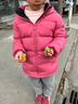 左西童裝兒童羽絨服2025新款女童冬季保暖抗寒白鴨絨連帽面包服冬 粉色【高充絨抗菌絨】 無(wú)LOGO 140 【常規款140g丨中長(cháng)款163g】 曬單實(shí)拍圖