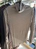 蕉內熱皮5系女士雙層高領(lǐng)肌底衣秋冬保暖顯瘦打底衫時(shí)尚百搭內搭 曬單實(shí)拍圖