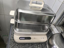 小熊（Bear）電蒸鍋 燉蒸煮一體自動(dòng)斷電3層蒸鍋 全鋼0涂層多功能17.3L不銹鋼可涮火鍋電煮鍋DZG-BA7N6 曬單實(shí)拍圖