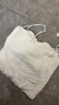 古今（GUJIN）吊帶背心女帶胸墊一體式裹胸蕾絲美背內衣內搭外穿打底白色均碼 曬單實(shí)拍圖