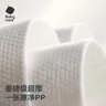 babycare面膜柔巾嬰兒干濕兩用一次性洗臉巾小熊巾加厚綿柔巾 80抽*4包 曬單實(shí)拍圖