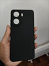 龐卡 適用iQOO Neo11手機殼V2520A新款vivo液態(tài)硅膠5G鏡頭全包耐磨防摔保護套薄軟殼男女簡(jiǎn)約純色外殼 【石墨黑】單殼 曬單實(shí)拍圖