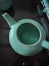 東道汝窯河南非遺天樂(lè )壺組 茶具套裝 汝瓷高檔功夫茶具整套陶瓷禮盒裝 2025乙巳款（天青）4件套 曬單實(shí)拍圖