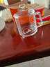 帶蓋泡茶杯加厚耐高溫大容量玻璃把杯待客家用喝茶水杯 加厚玻璃泡茶杯350ml 曬單實(shí)拍圖