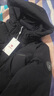 坦博爾羽絨服男士短款連帽保暖冬款外套厚25年新款5550325D 黑色170 曬單實(shí)拍圖
