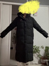 鴨鴨王一博同款冰殼系列3.0pro羽絨服男女長(cháng)款過(guò)膝25冬季新款極寒外套 YE5B000656A黑色3.0 L (建議135-155斤) 曬單實(shí)拍圖