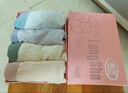 浪莎女士?jì)妊澟?條純棉7A抗菌襠無(wú)痕a類(lèi)嬰兒棉女生透氣三角褲女 云粉+淺藍+奶杏+芋紫 4條 L （建議100-120斤） 曬單實(shí)拍圖