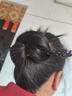 芯奢黑檀木發(fā)簪女新中式古風(fēng)漢服木簪盤(pán)發(fā)釵子簡(jiǎn)約現代高級感簪子禮物 發(fā)簪 曬單實(shí)拍圖