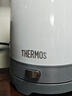 膳魔師（THERMOS）燒水壺恒溫電熱水壺熱水壺電熱水瓶電水壺自動(dòng)斷電保溫一體最新款316L無(wú)縫內膽泡茶母嬰可用大容量 1.7L 【一鍵恒溫】月光白 曬單實(shí)拍圖