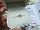 凱麗希培育鉆戒經(jīng)典六爪婚戒訂婚結婚求婚戒指1克拉鉑金情侶對戒送女友 18K金鑲蘊愛(ài)系列【E/VS2/3EX】 50分 曬單實(shí)拍圖