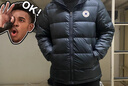 匡威（Converse）官方 秋冬新品男中長(cháng)款600蓬鴨絨保暖羽絨服MCJ213 MCJ213-023 L (175/100A) (充絨量245g) 曬單實(shí)拍圖