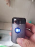 小米石電動(dòng)剃須刀德國品質(zhì)電動(dòng)刮胡刀迷你小型小鋼炮便捷式剃胡刀七夕情人節禮物 米白【LED數顯+精磨刀頭】 曬單實(shí)拍圖