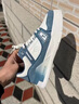 IYUZ品牌正品男鞋時(shí)尚百搭運動(dòng)鞋子男款高端軟底休閑鞋男士輕奢板鞋 白藍色-高端男鞋 42 曬單實(shí)拍圖