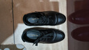紅蜻蜓秋冬真皮正品皮鞋牛皮輕便軟底男士商務(wù)休閑皮鞋WJA33220黑色38 曬單實(shí)拍圖