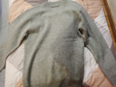 國際米瀾高端特級羊絨衫男100%純山羊絨秋冬新款加厚半高領(lǐng)保暖羊絨毛衣男 淺灰【鄂爾多斯產(chǎn)/精紡山羊絨】 不起球/不掉色 L 推薦【115-130斤】 曬單實(shí)拍圖