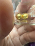 金小貅足金999 黃金轉運珠項鏈頂珠單顆散珠7MM手串diy路路通小金珠子 0.9g,7MM重工古法珠單顆-多退少補 曬單實(shí)拍圖