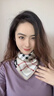 GIAVENTOLA真絲絲巾女100%桑蠶絲方巾母親節生日禮物送女生老婆媽媽長(cháng)輩領(lǐng)導 卡其格子 高檔輕奢實(shí)用百搭禮盒裝 曬單實(shí)拍圖