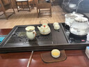 唐云匠心茶具套裝家用一體茶盤(pán)茶臺全自動(dòng)玻璃燒水壺茶杯整套送禮功夫茶具 款14福韻茶盤(pán)+玻璃底部上水 曬單實(shí)拍圖