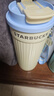 星巴克（Starbucks）春日晴空系列雙飲口不銹鋼桌面杯470ml水杯子生日 曬單實(shí)拍圖