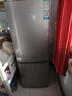 海爾（Haier）172升小冰箱雙開(kāi)門(mén)租房家用小型節能冰箱小巧不占地BCD-172LHC2E0GH銀色系 曬單實(shí)拍圖
