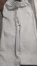 頂峰保羅（Dingfengbaoluo）美式休閑褲男春季直筒純色重磅寬松闊腿長(cháng)褲子KS09灰色XL 曬單實(shí)拍圖