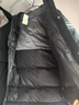 阿迪達斯25年冬款黑色派克羽絨服  商務(wù)通勤600蓬男士休閑羽絨連帽夾克 曬單實(shí)拍圖